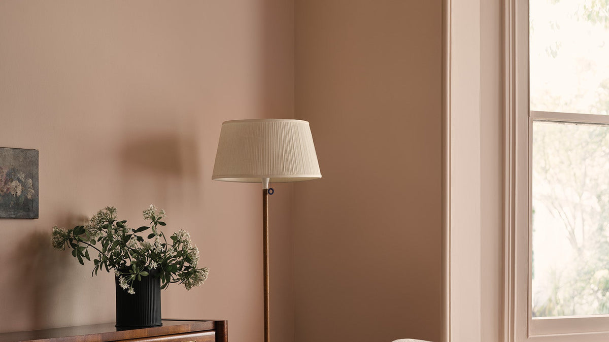 Interior painted in Paint & Paper Library Powder I
