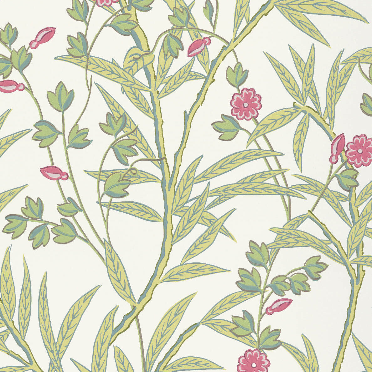 Bamboo Floral - Mischief by Little Greene - luxury wallpaper