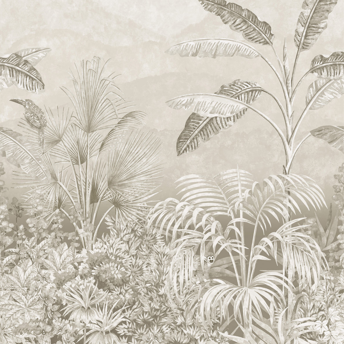 Capricorn - Portland Stone by Little Greene - luxury wallpaper