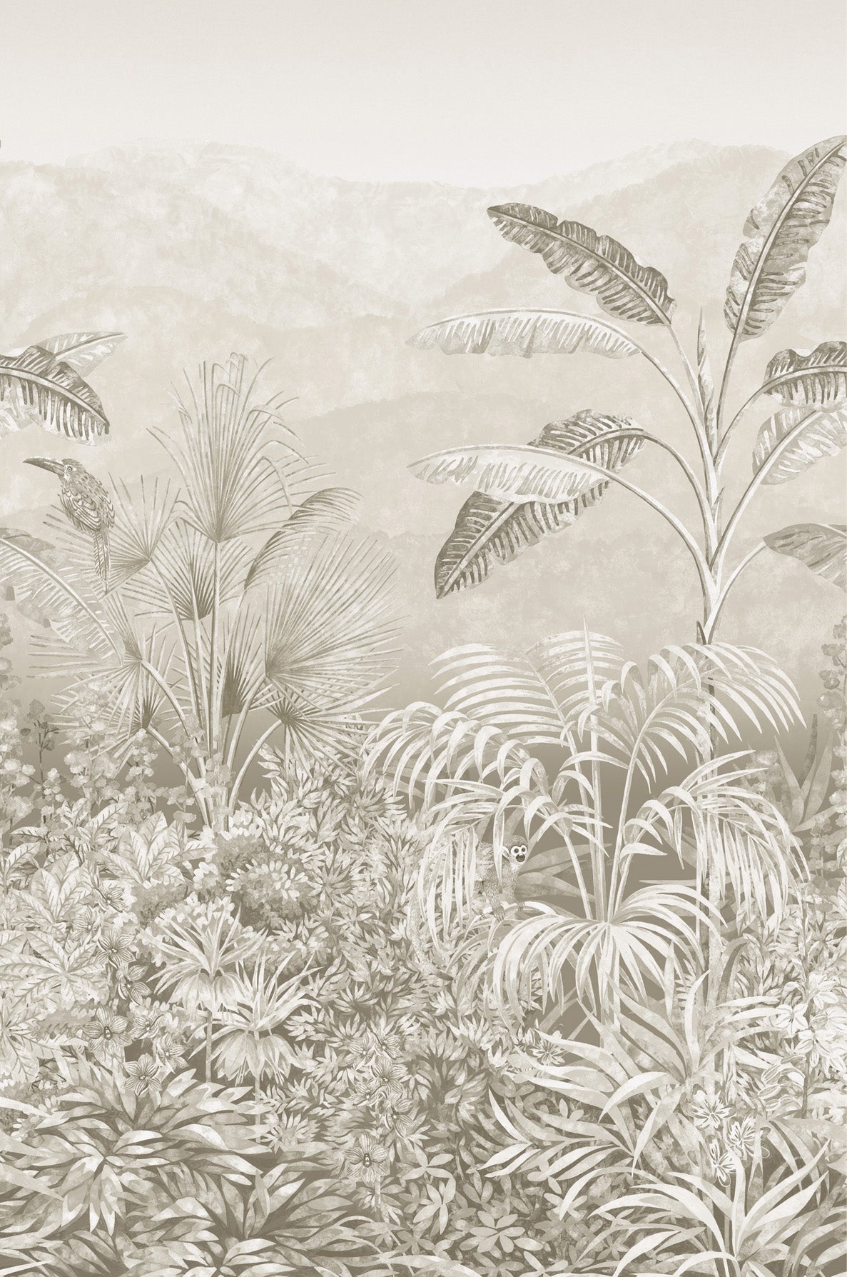 Capricorn - Portland Stone by Little Greene - luxury wallpaper
