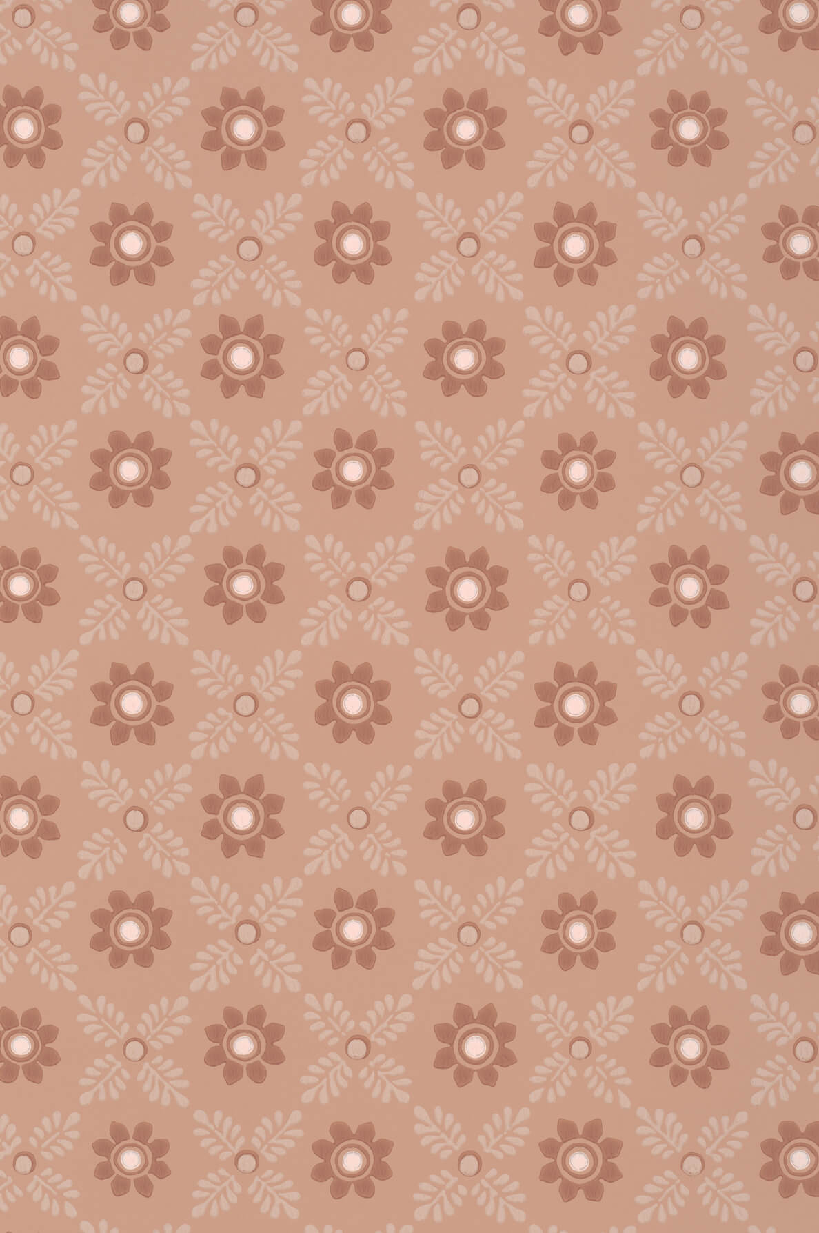 Ditsy Block - Masquerade by Little Greene - luxury wallpaper