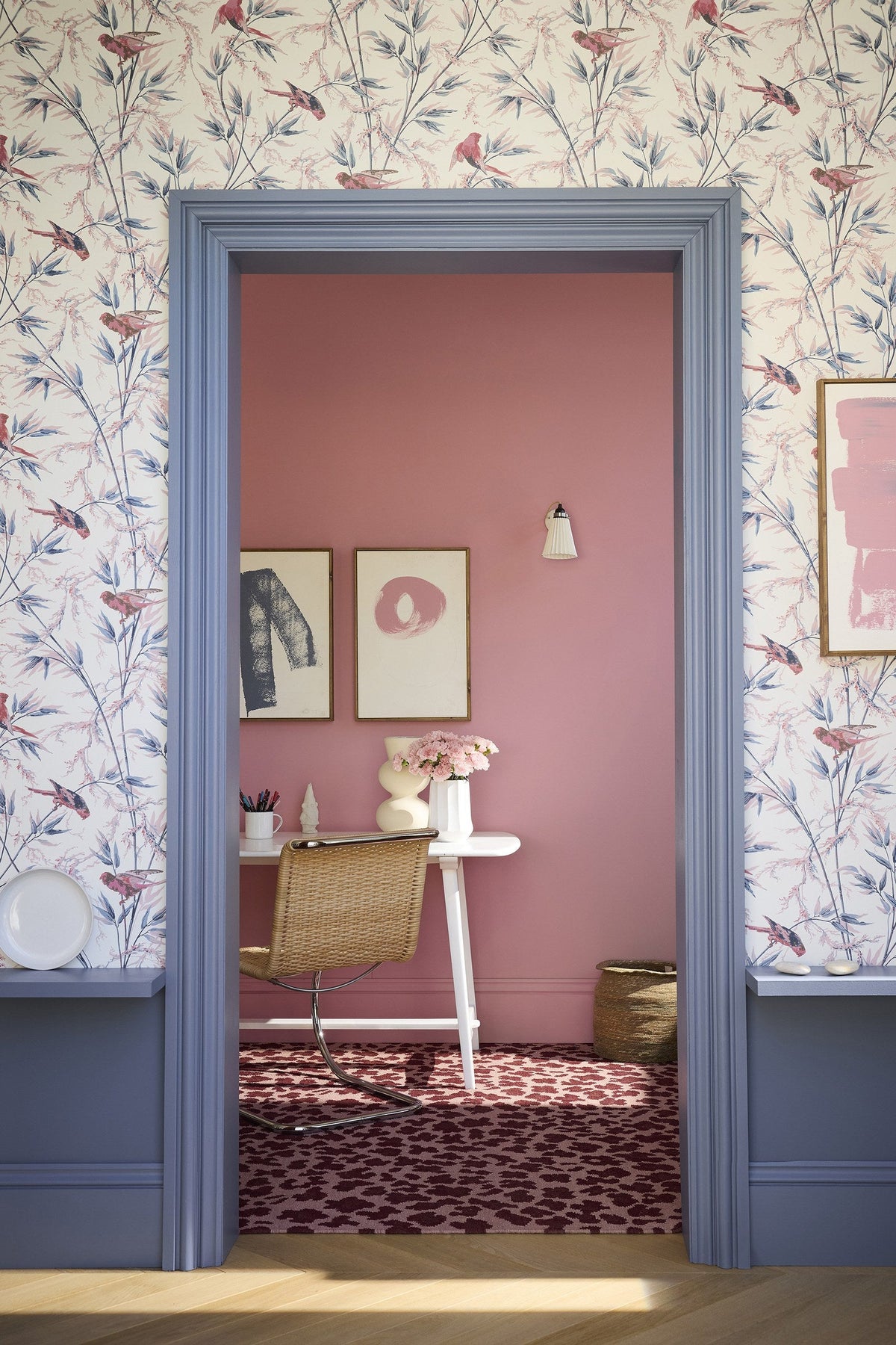 Floss (349) by Little Greene - room setting