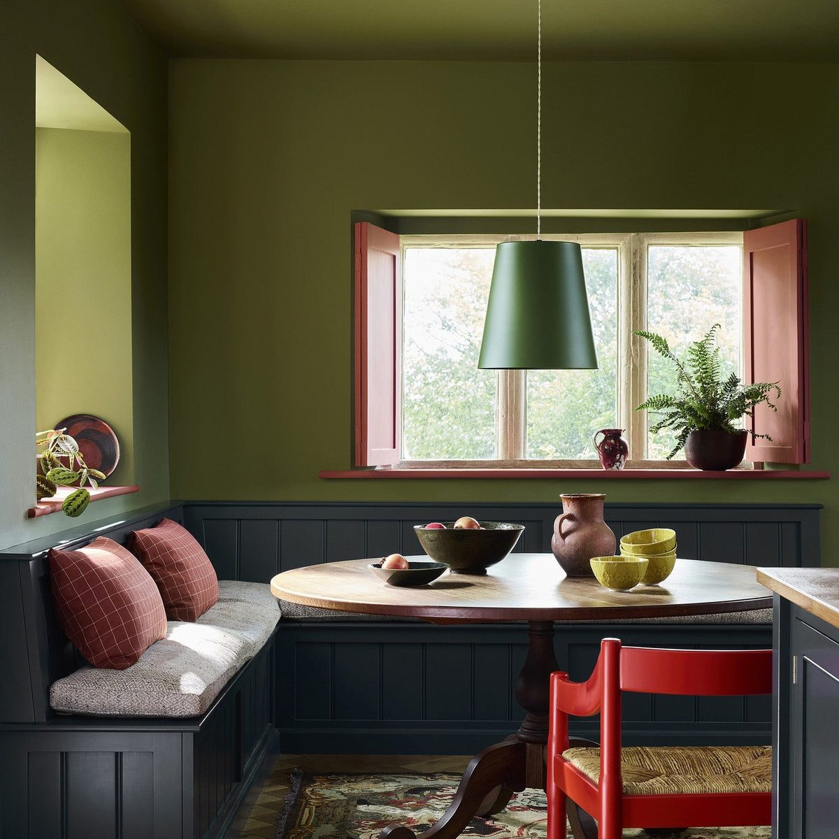 Hillside (371) by Little Greene - room setting