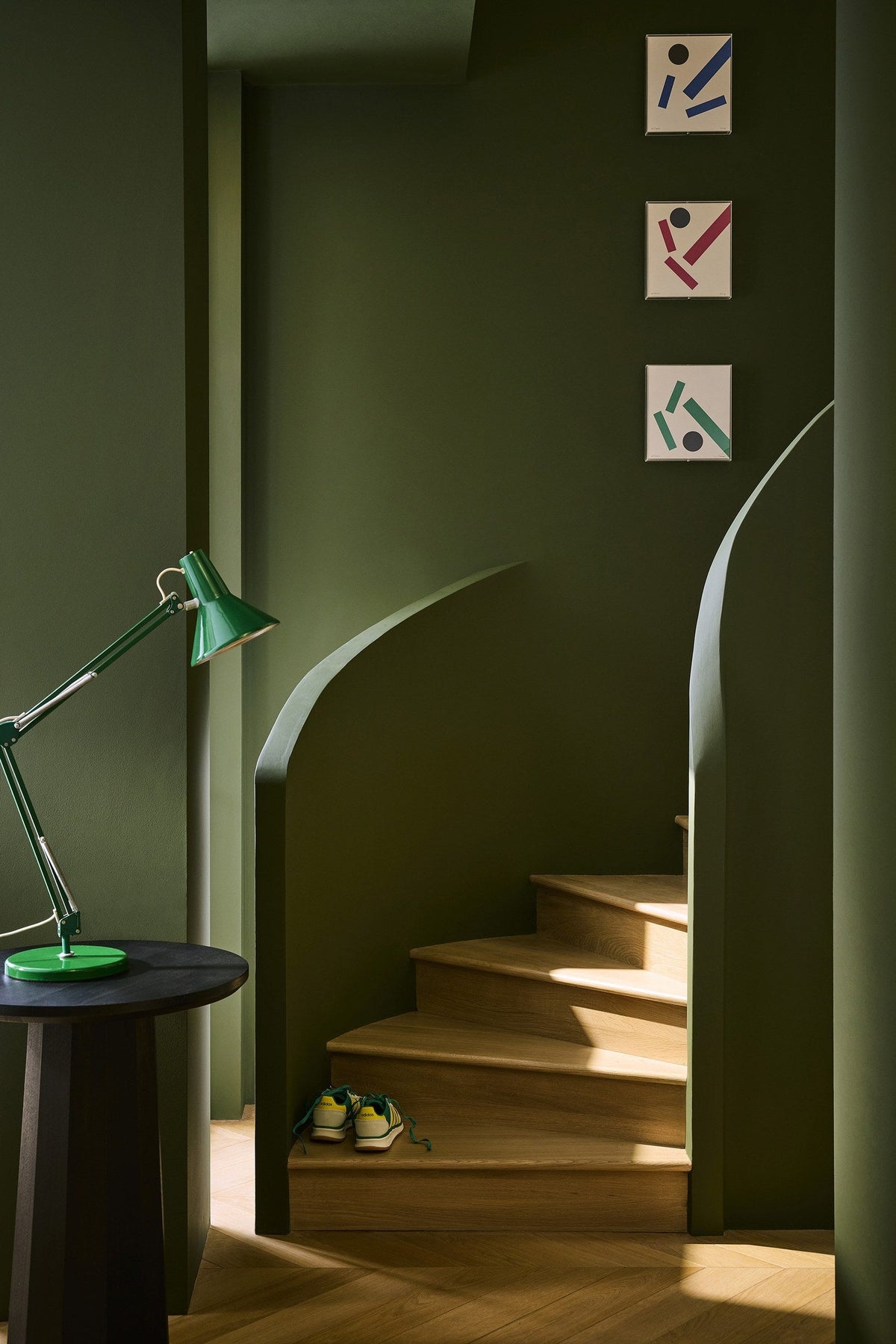 Oilcloth (362) by Little Greene - room setting