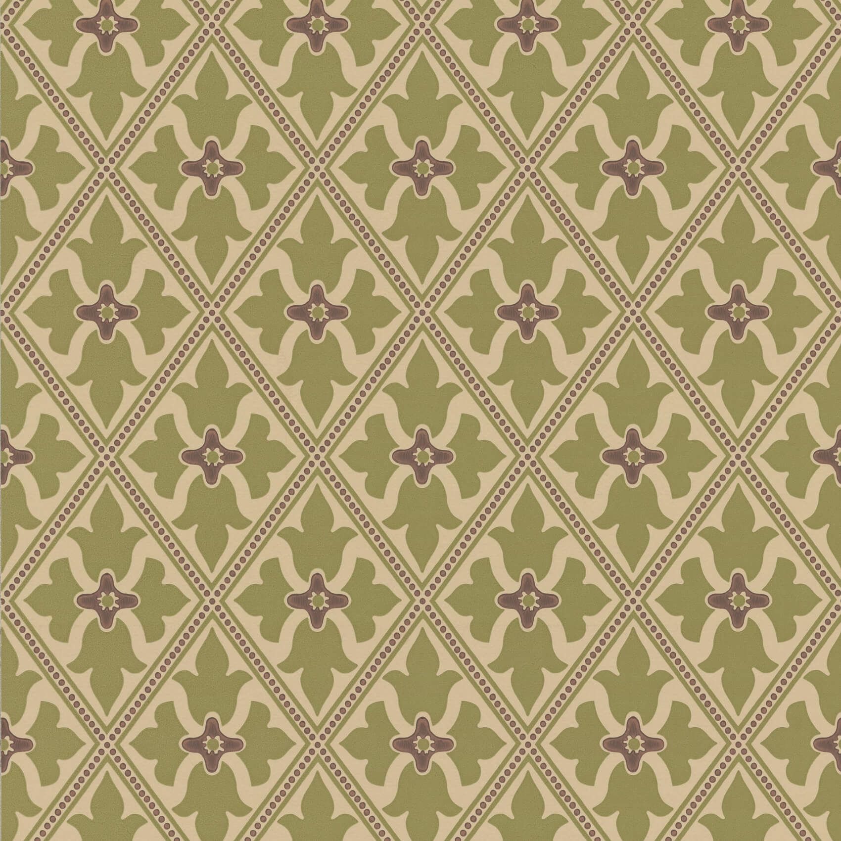 Bayham Abbey - Citrine by Little Greene - luxury wallpaper