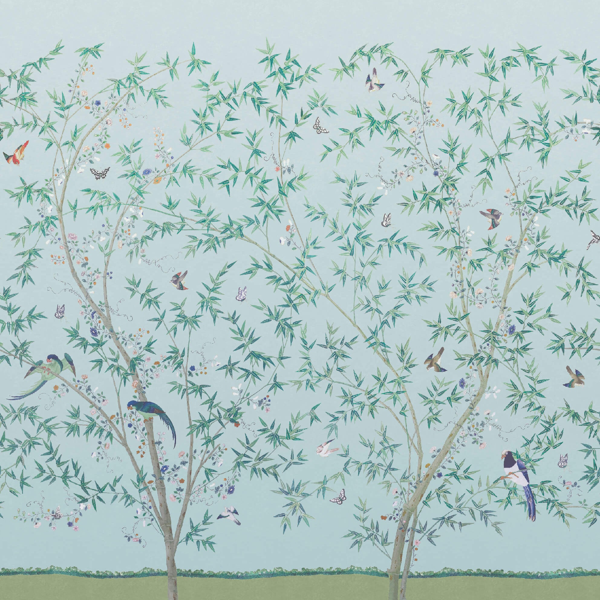 Belton Scenic - Pavilion by Little Greene - luxury wallpaper
