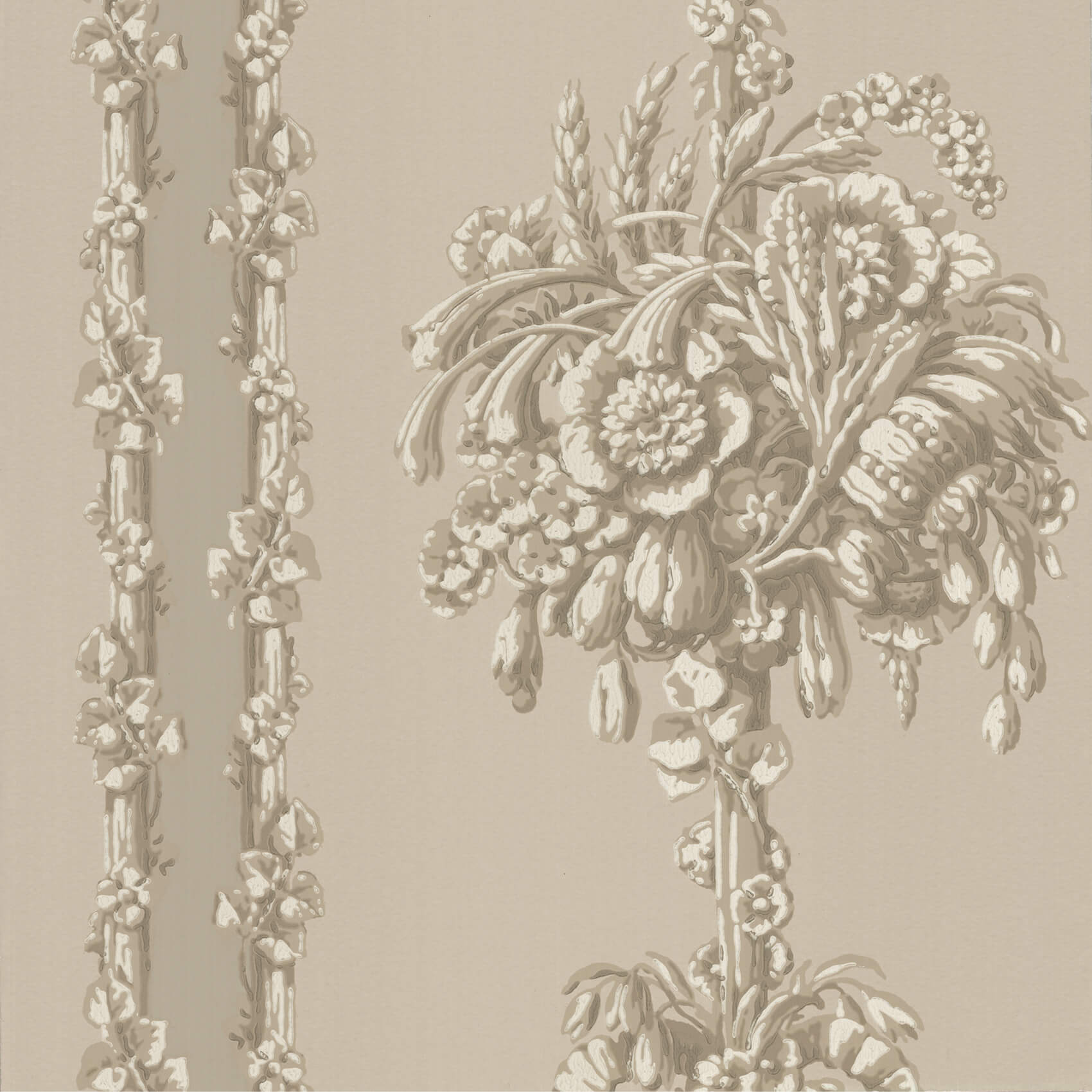 Chelsea Bridge - Medal by Little Greene - luxury wallpaper