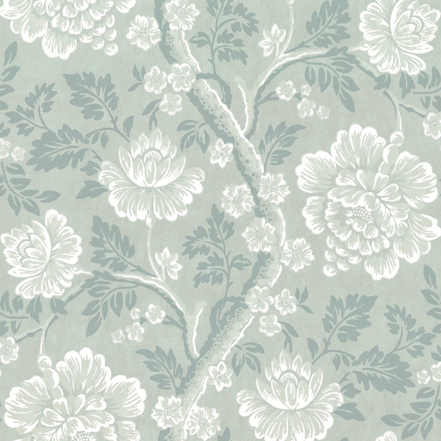Gustav - Cloud by Little Greene - luxury wallpaper
