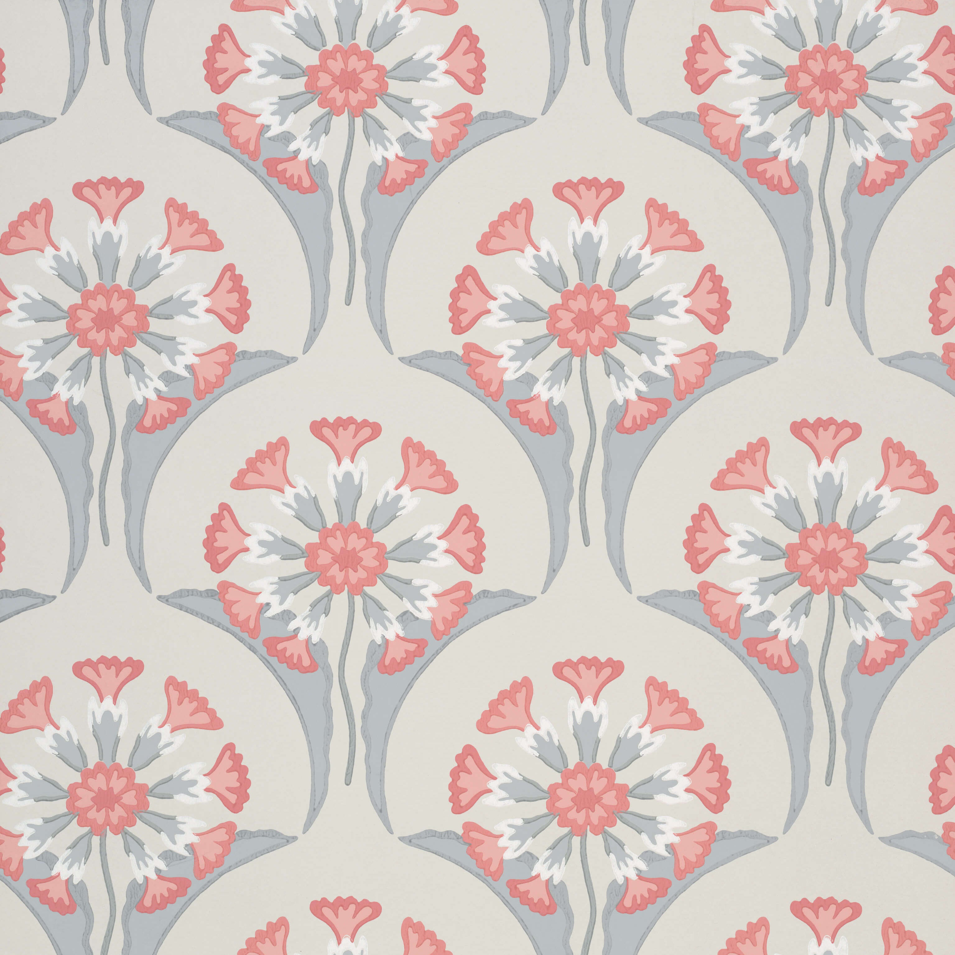 Hencroft - Bone China by Little Greene - luxury wallpaper