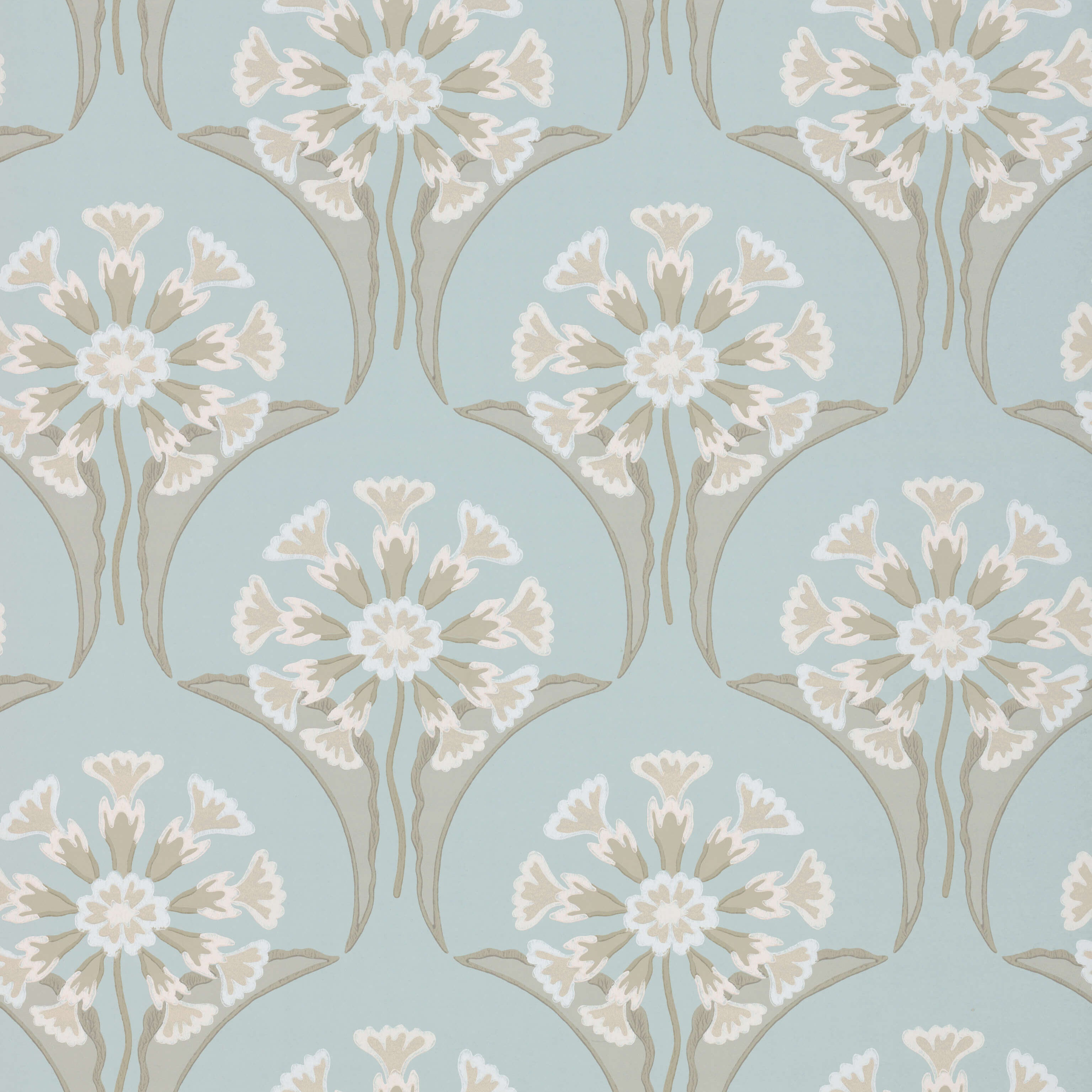 Hencroft - Celestial by Little Greene - luxury wallpaper