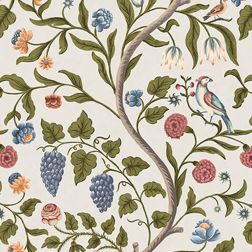 Mandalay - Ceviche by Little Greene - luxury wallpaper