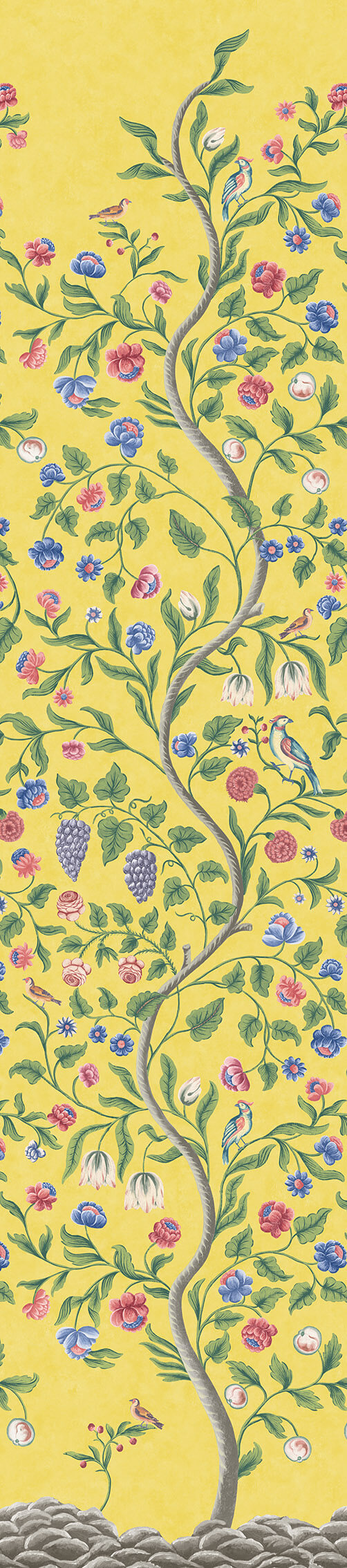 Mandalay - Pollen by Little Greene - luxury wallpaper
