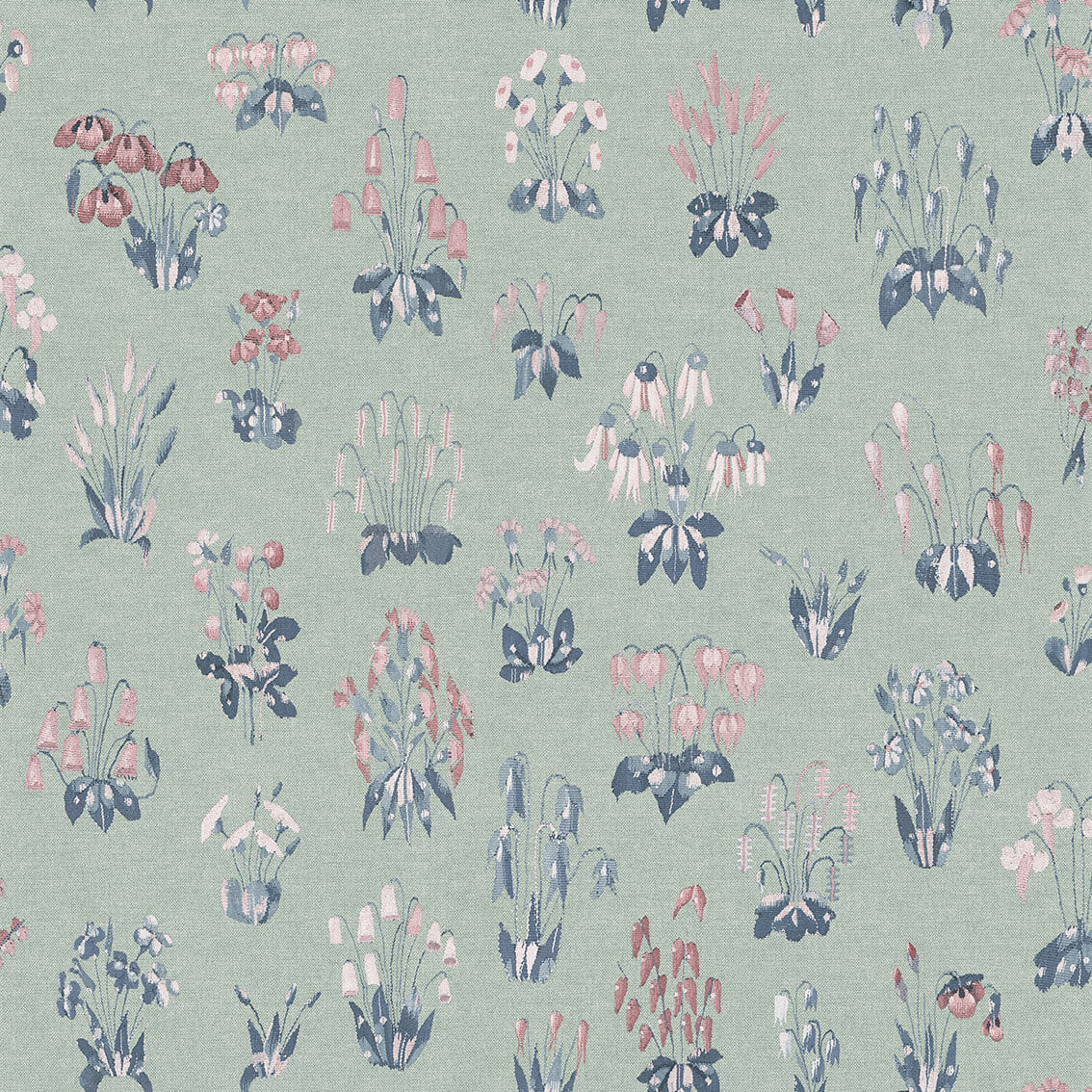 Millefleur - Chambray by Little Greene - luxury wallpaper
