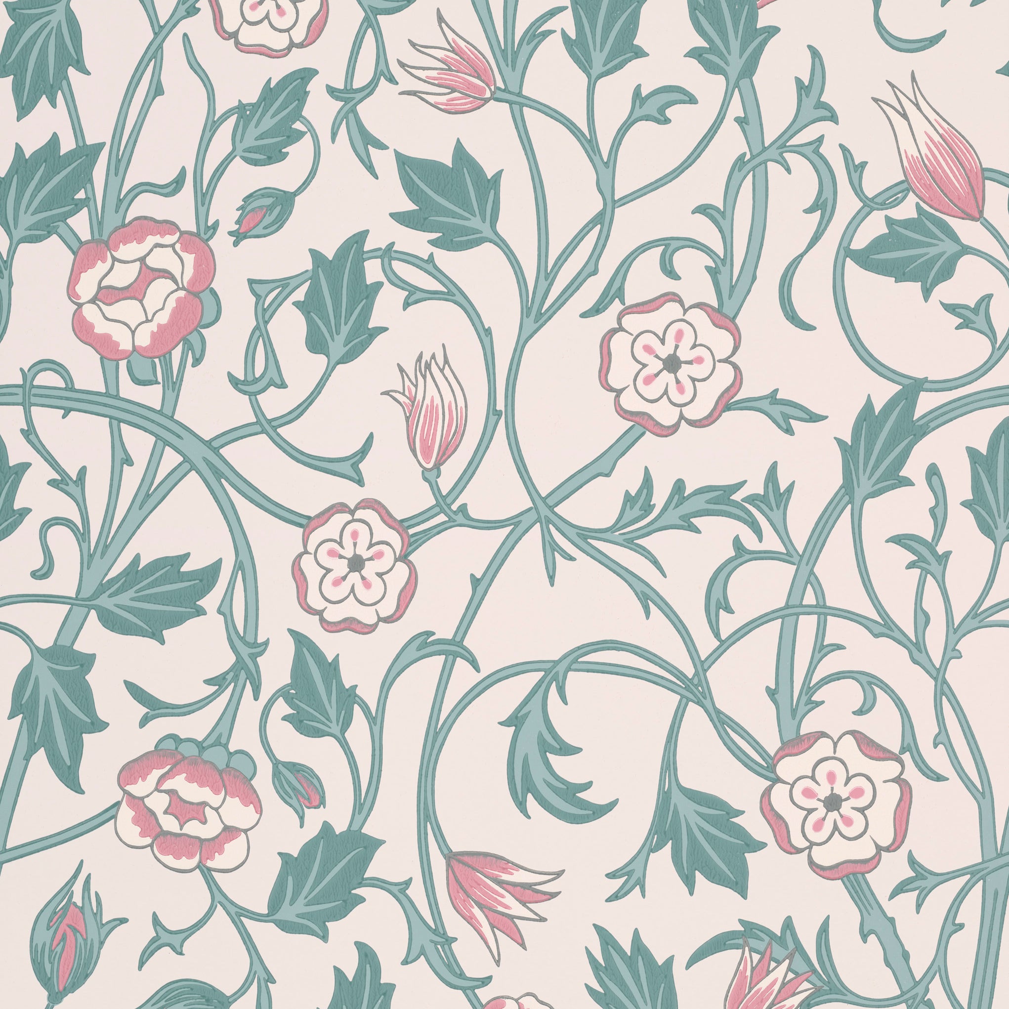 May's Tulip - Joanna by Little Greene - luxury wallpaper