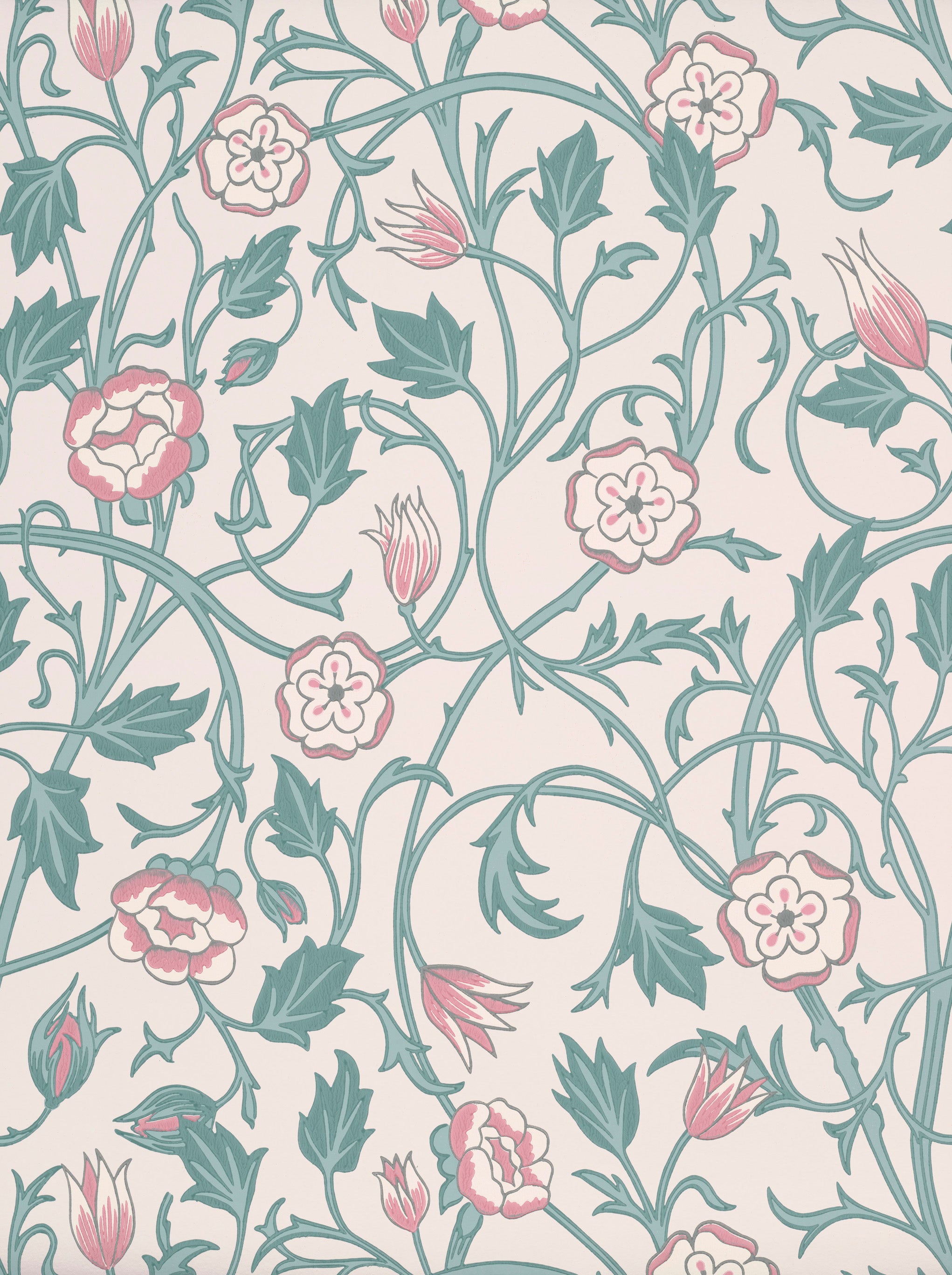 May's Tulip - Joanna by Little Greene - luxury wallpaper