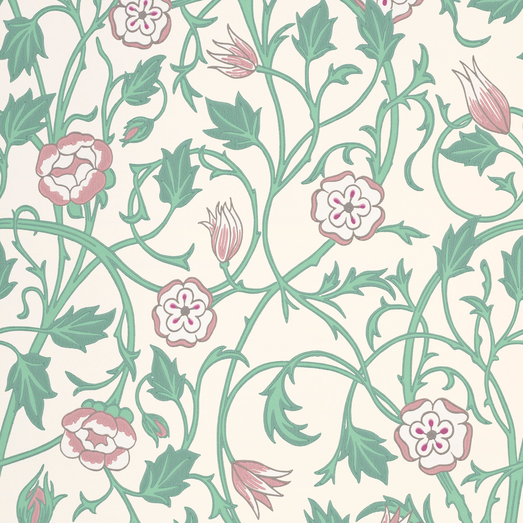 May's Tulip - Linen Wash by Little Greene - luxury wallpaper