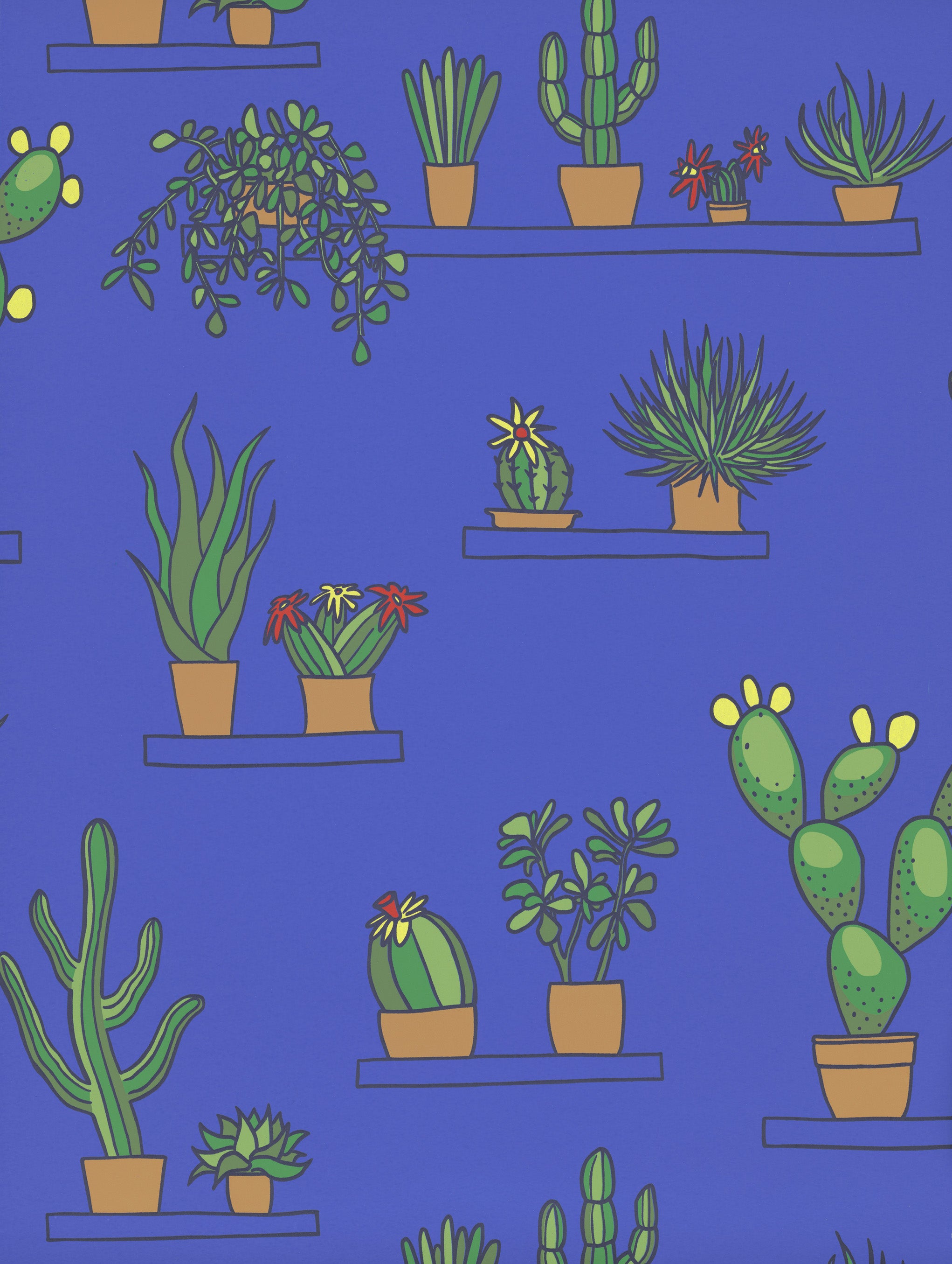 Mr Straw's Greenhouse - Mambo by Little Greene - luxury wallpaper