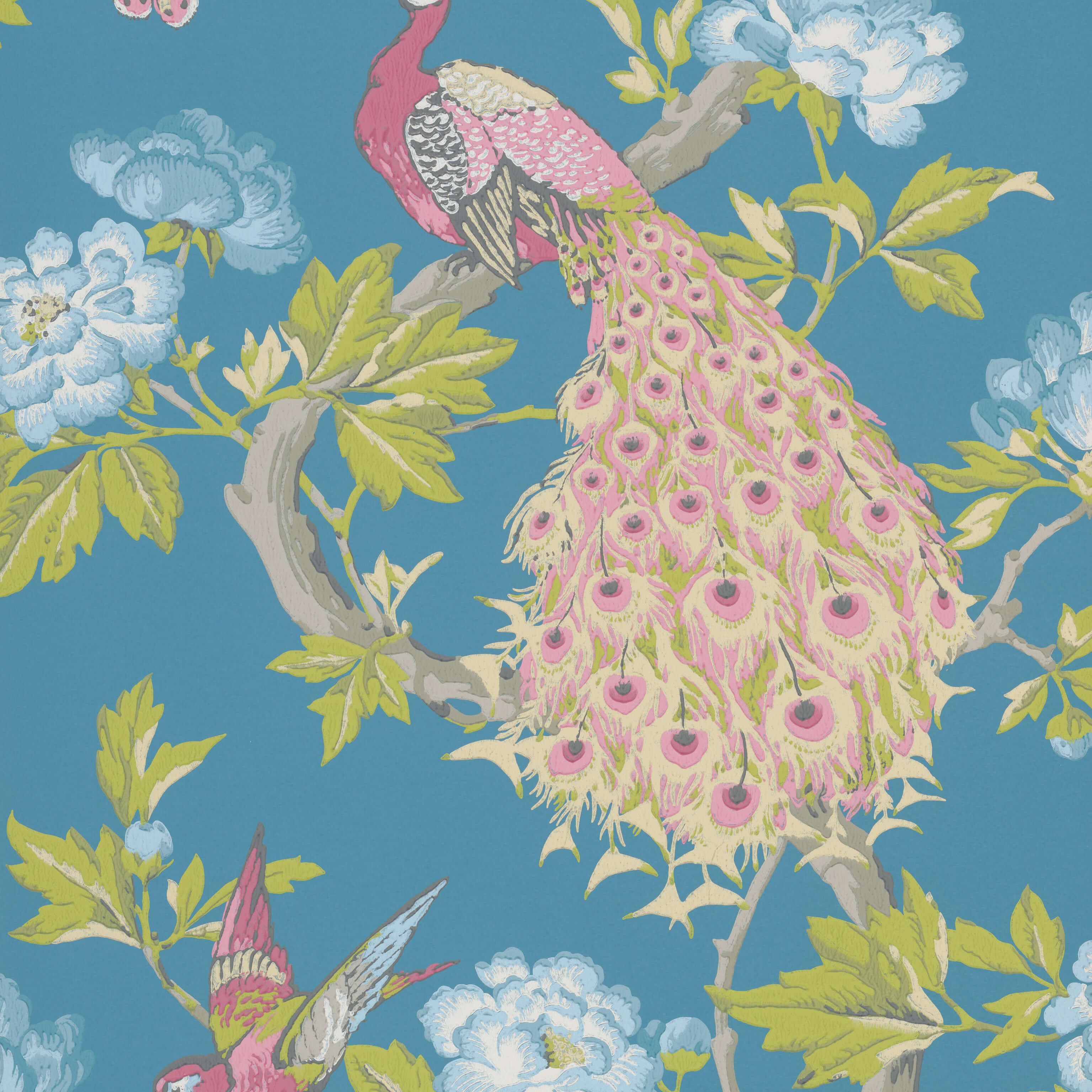 Pavona - Sylvie by Little Greene - luxury wallpaper