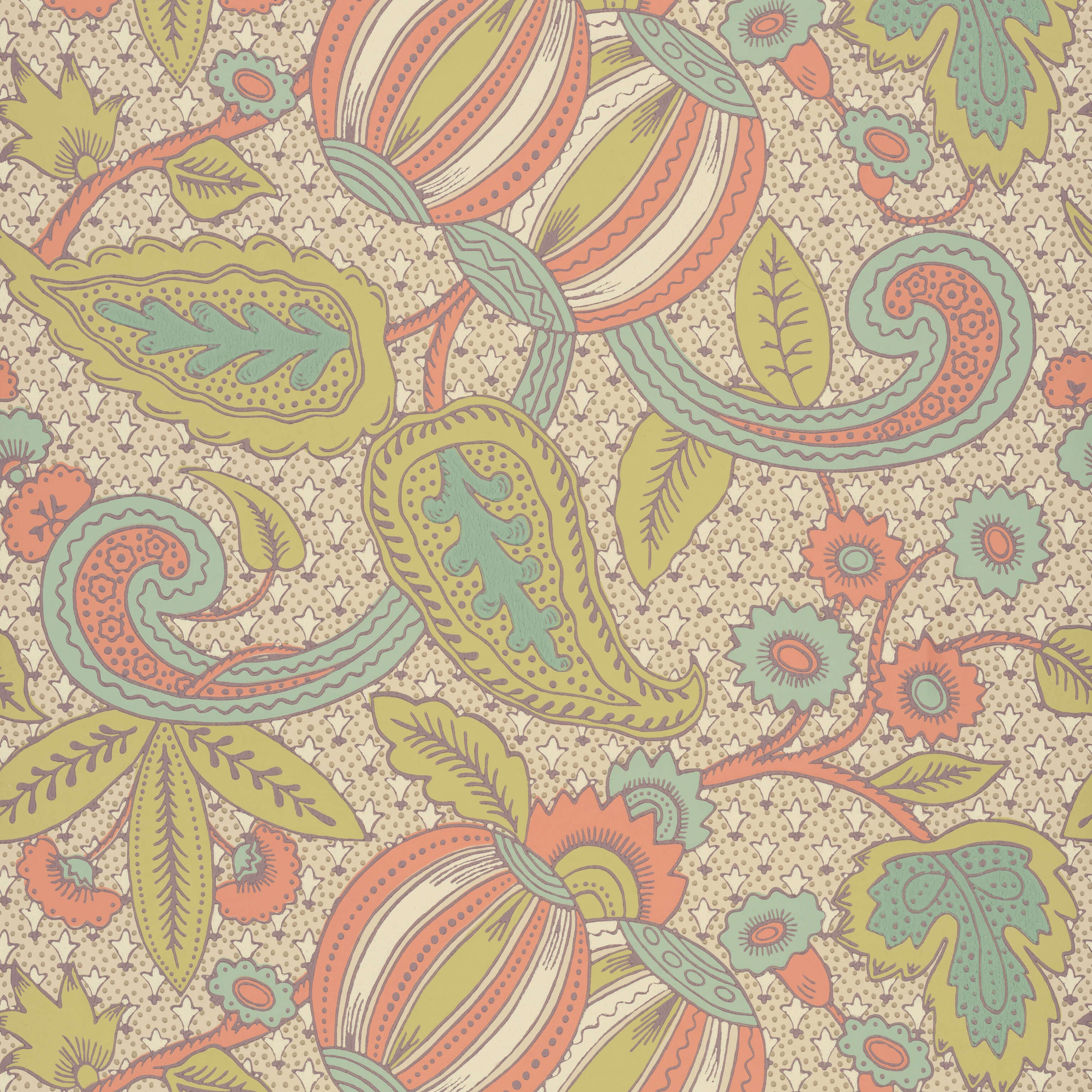 Pomegranate - Bazaar by Little Greene - luxury wallpaper