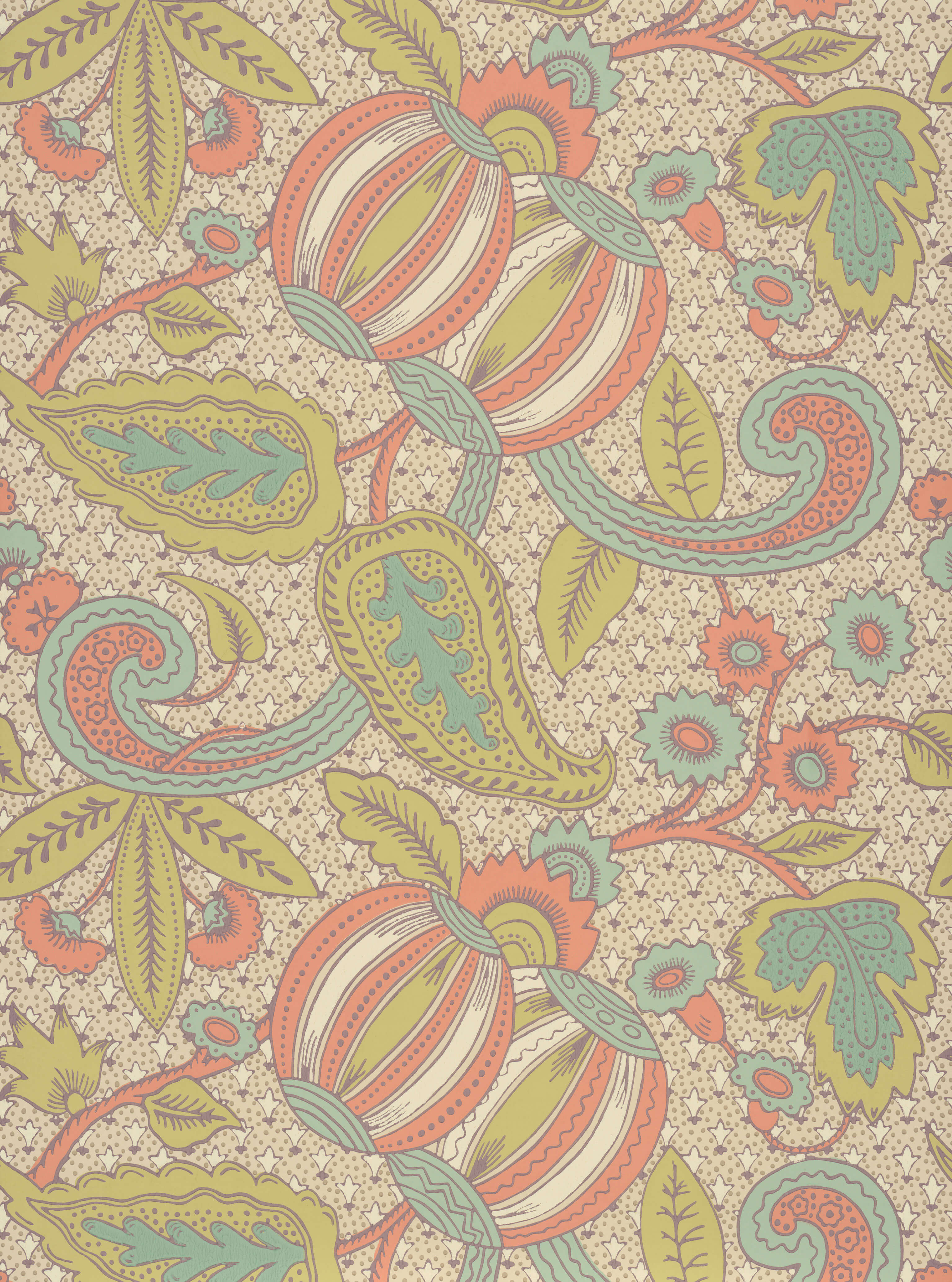 Pomegranate - Bazaar by Little Greene - luxury wallpaper