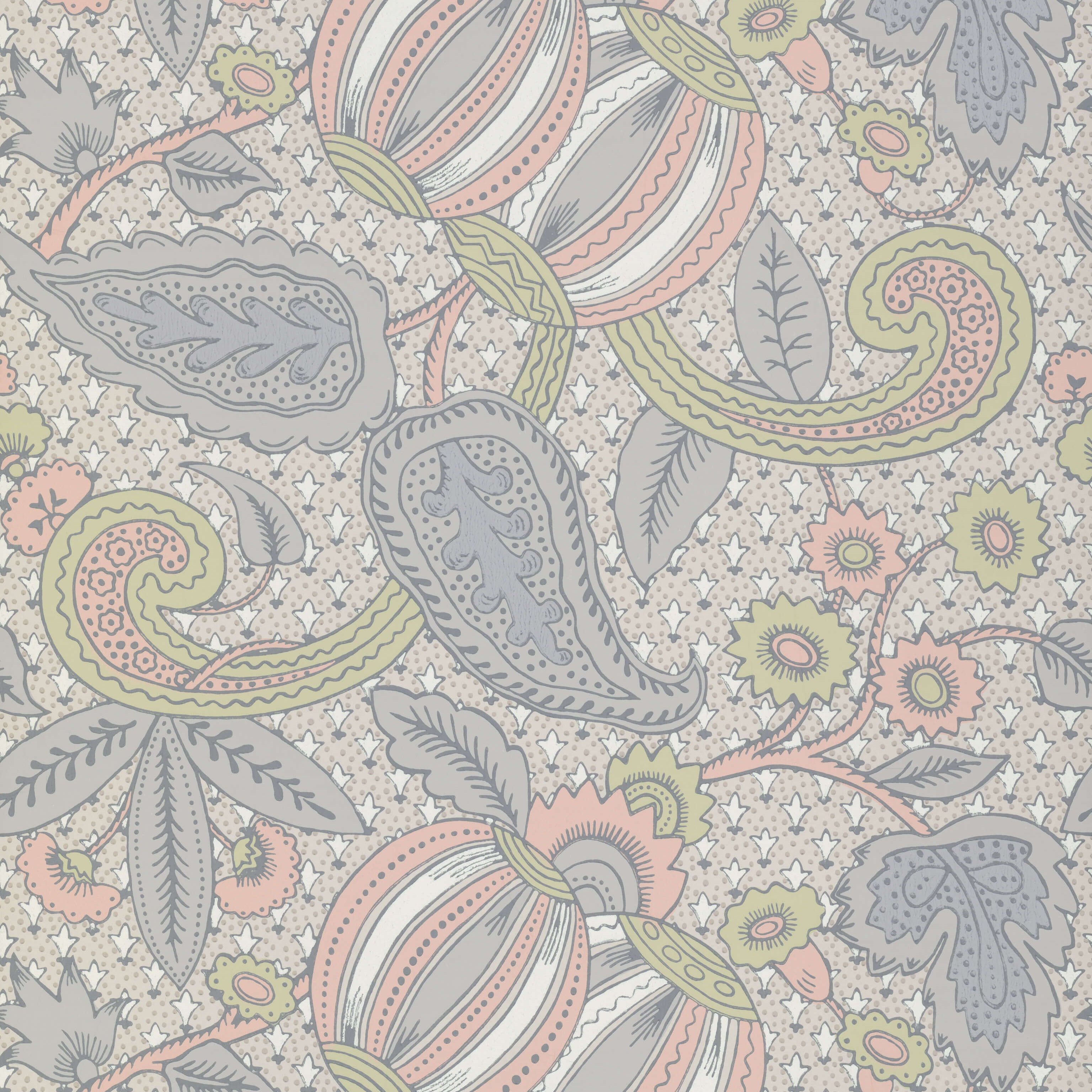 Pomegranate - Pastel by Little Greene - luxury wallpaper