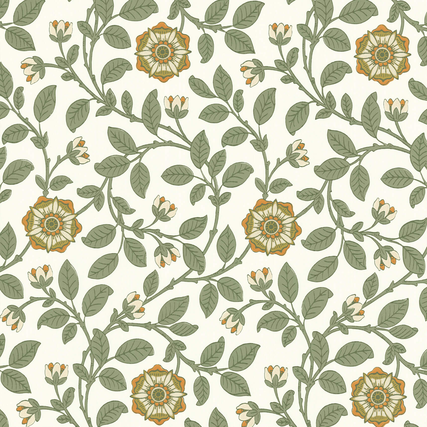 Richmond Green - Guinevere by Little Greene - luxury wallpaper