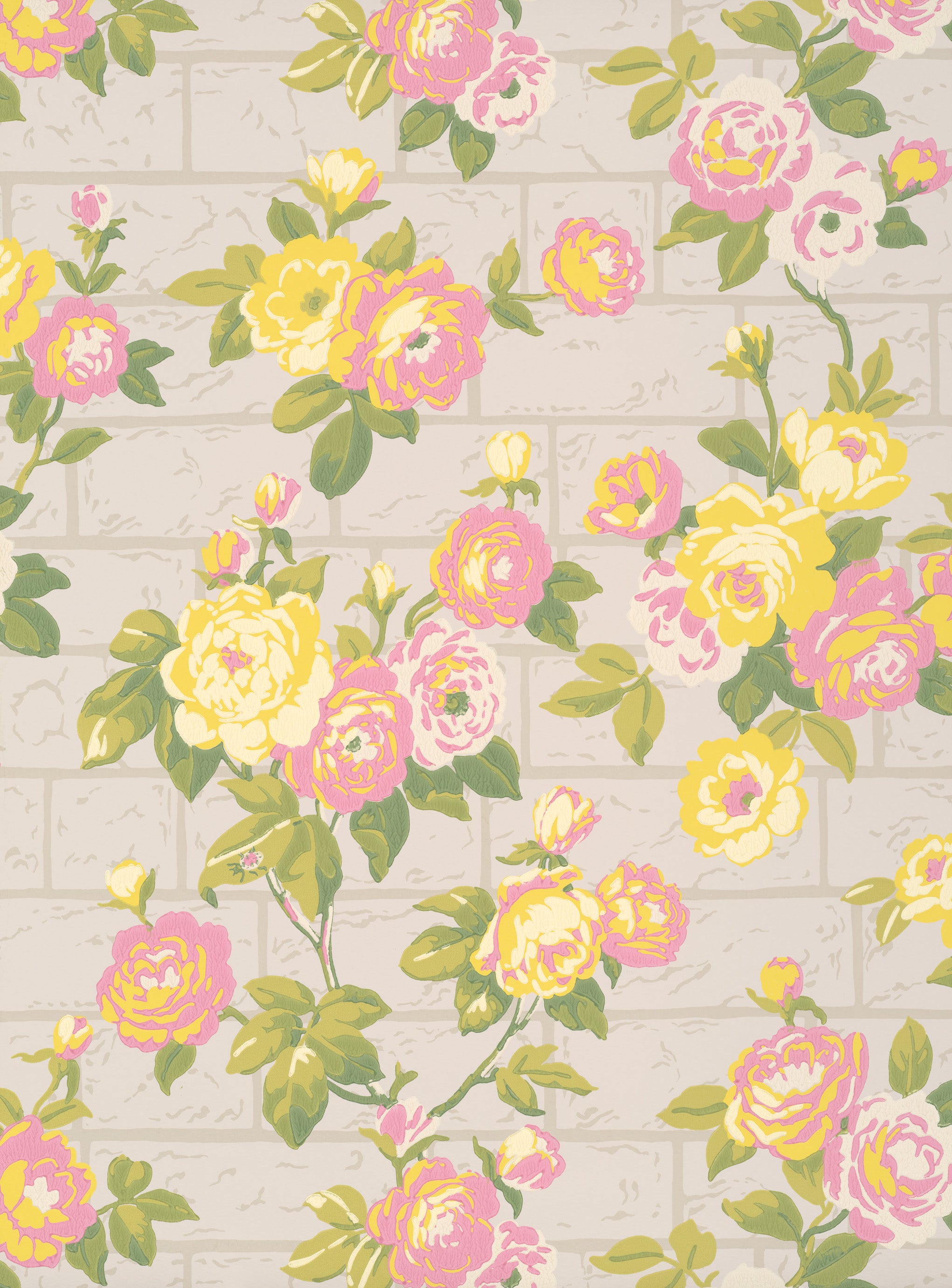 Rose Garden - Portland Stone by Little Greene - luxury wallpaper