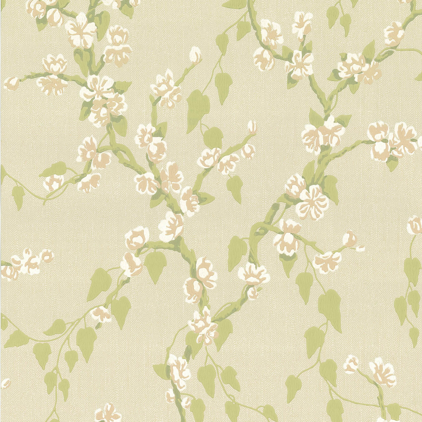 Sakura - Pomme by Little Greene - luxury wallpaper