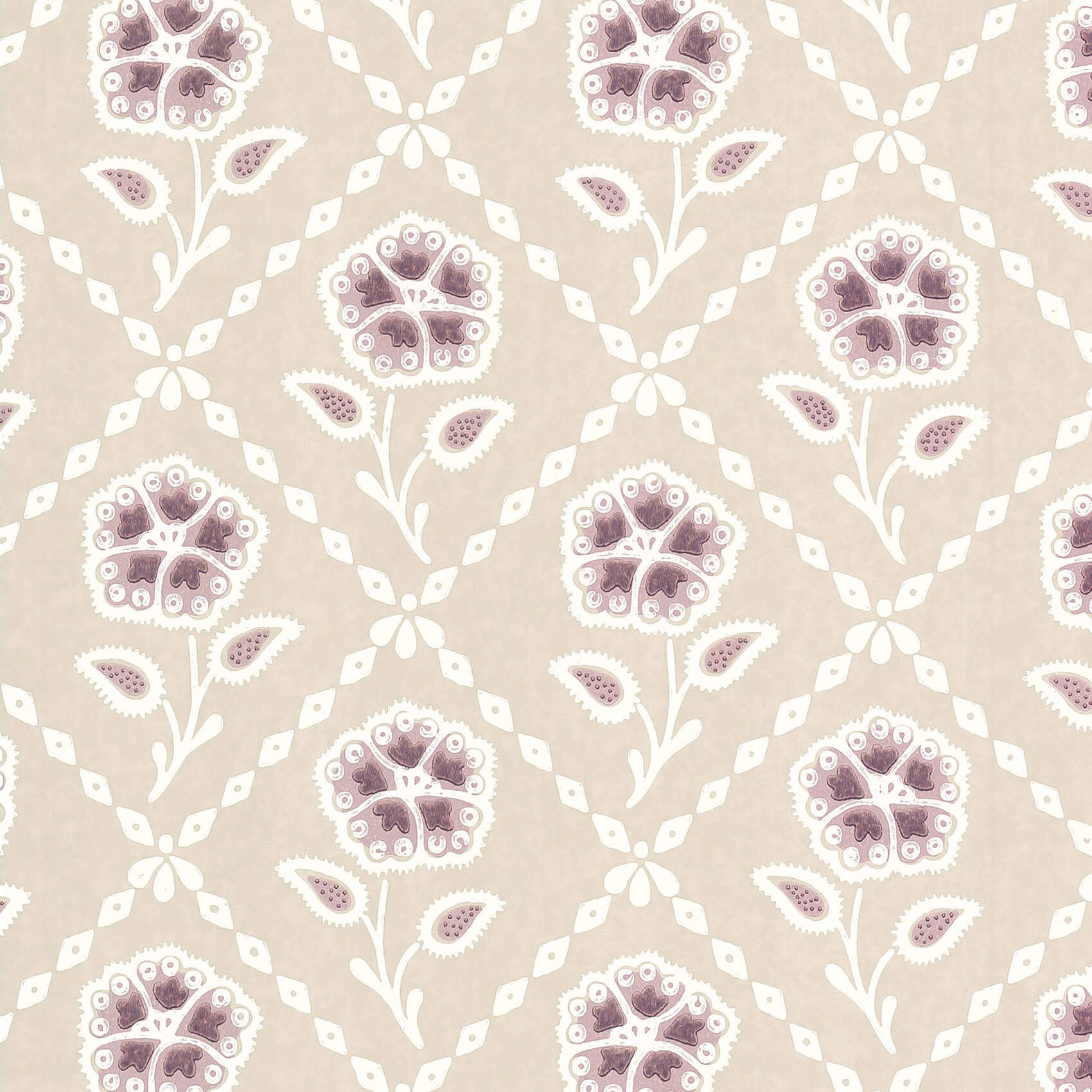Whitehall - Cassis by Little Greene - luxury wallpaper