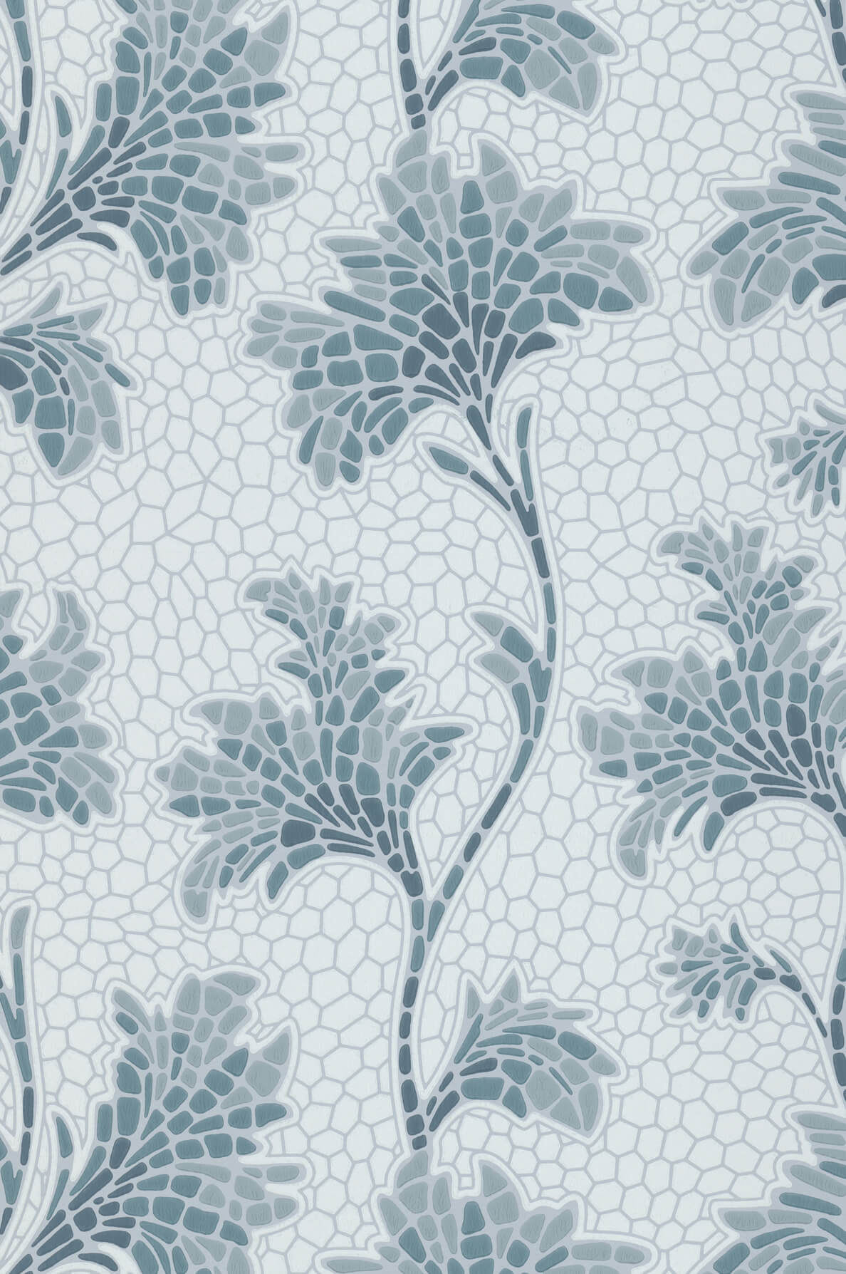 Mosaic Trail - Etruria by Little Greene - luxury wallpaper