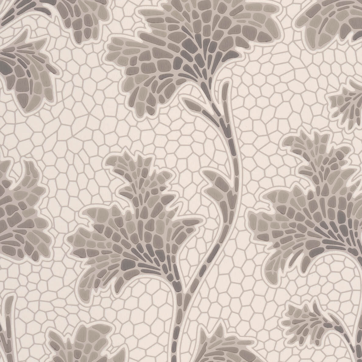 Mosaic Trail - Slaked Lime by Little Greene - luxury wallpaper