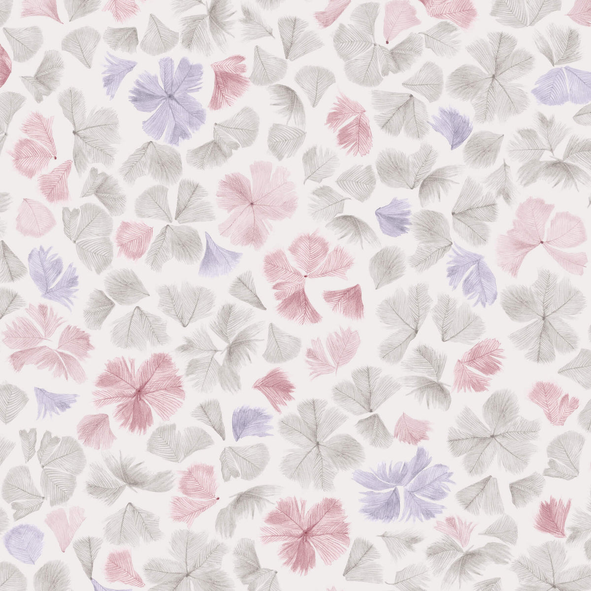 Feather Flora - Quail by Paint & Paper Library - luxury wallpaper