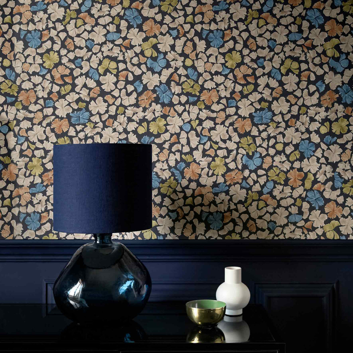 Feather Flora - Soba by Paint & Paper Library - luxury wallpaper
