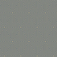 Marquetry Tile - Blue Blood by Paint & Paper Library - luxury wallpaper