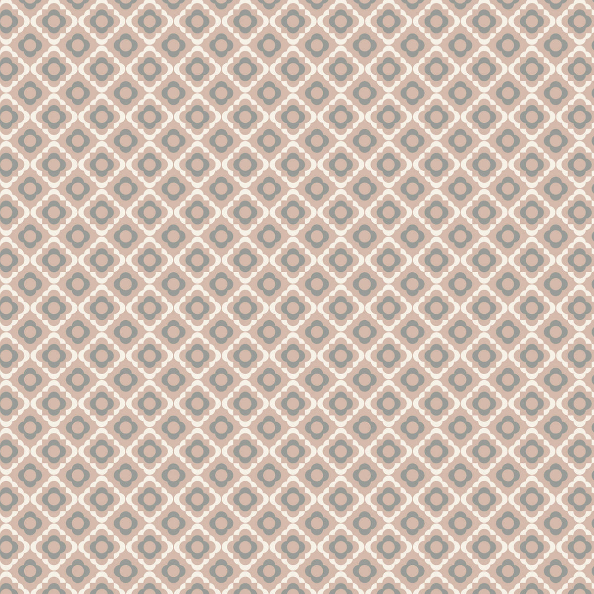 Quatrefoil - Plaster by Paint & Paper Library - luxury wallpaper