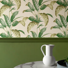 Tropicane - Chelsea Green II by Paint & Paper Library - room set