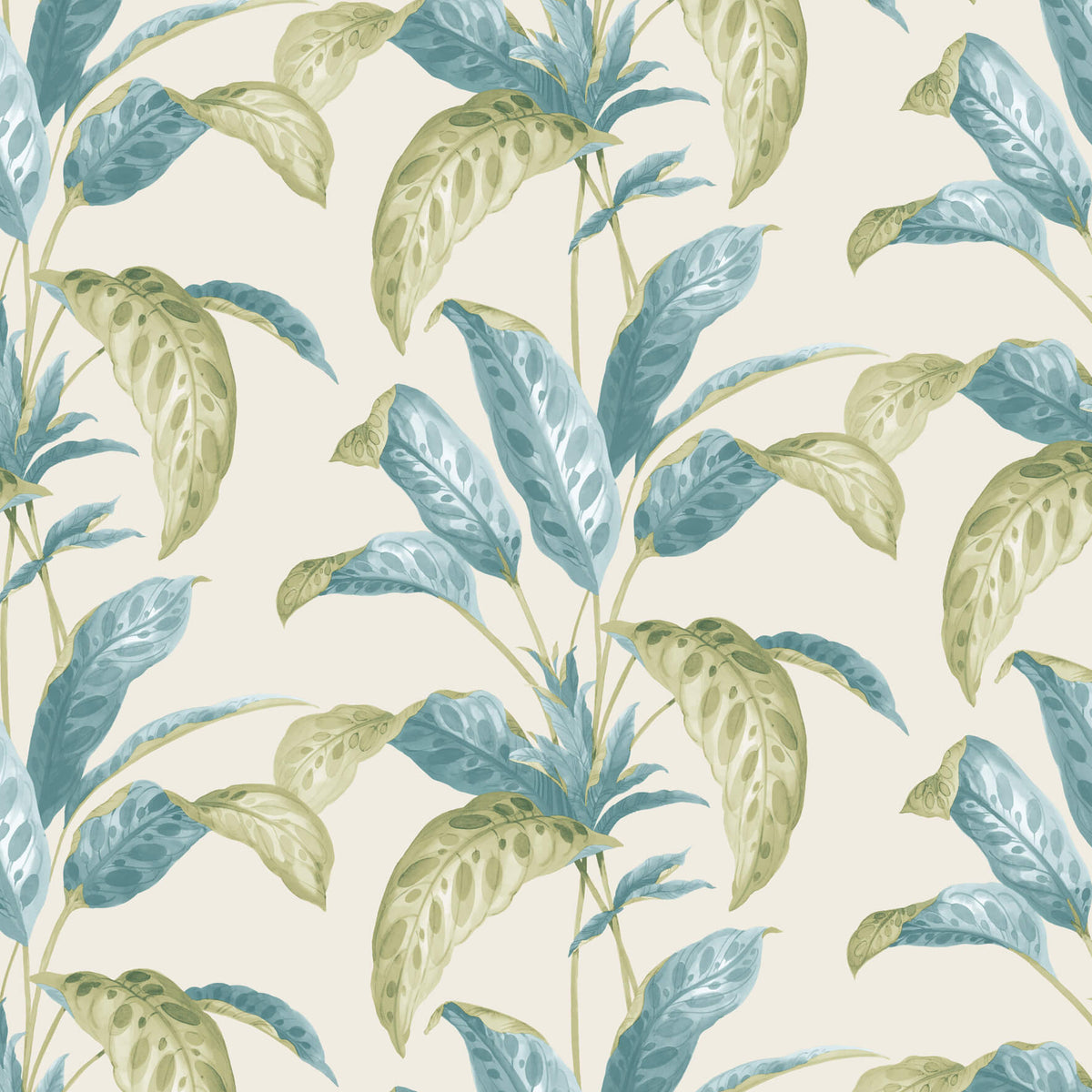 Tropicane - Scallion by Paint & Paper Library - luxury wallpaper