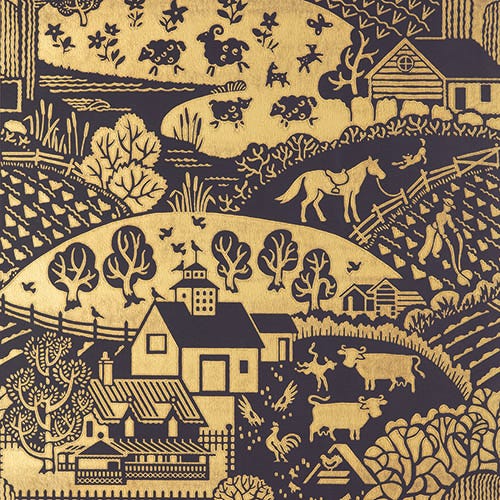 Gable 5409 Sample by Farrow & Ball - luxury paint & wallpaper