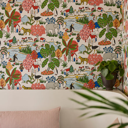 Animal Kingdom - Atomic by Little Greene - luxury wallpaper