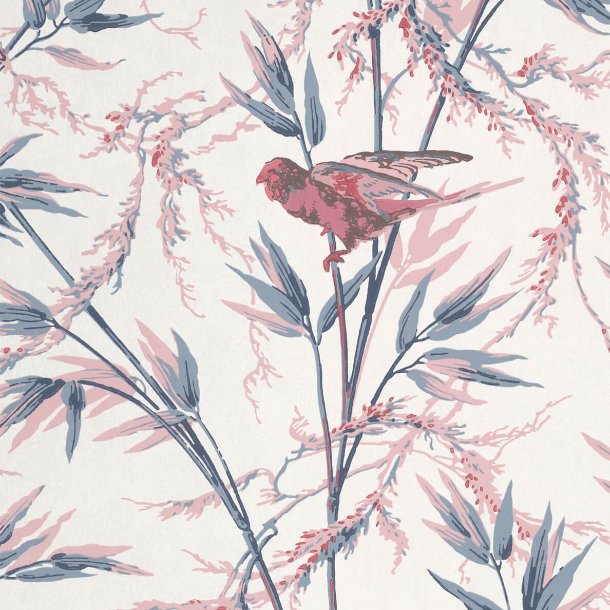 Great Ormond St. - Carmine by Little Greene - luxury wallpaper