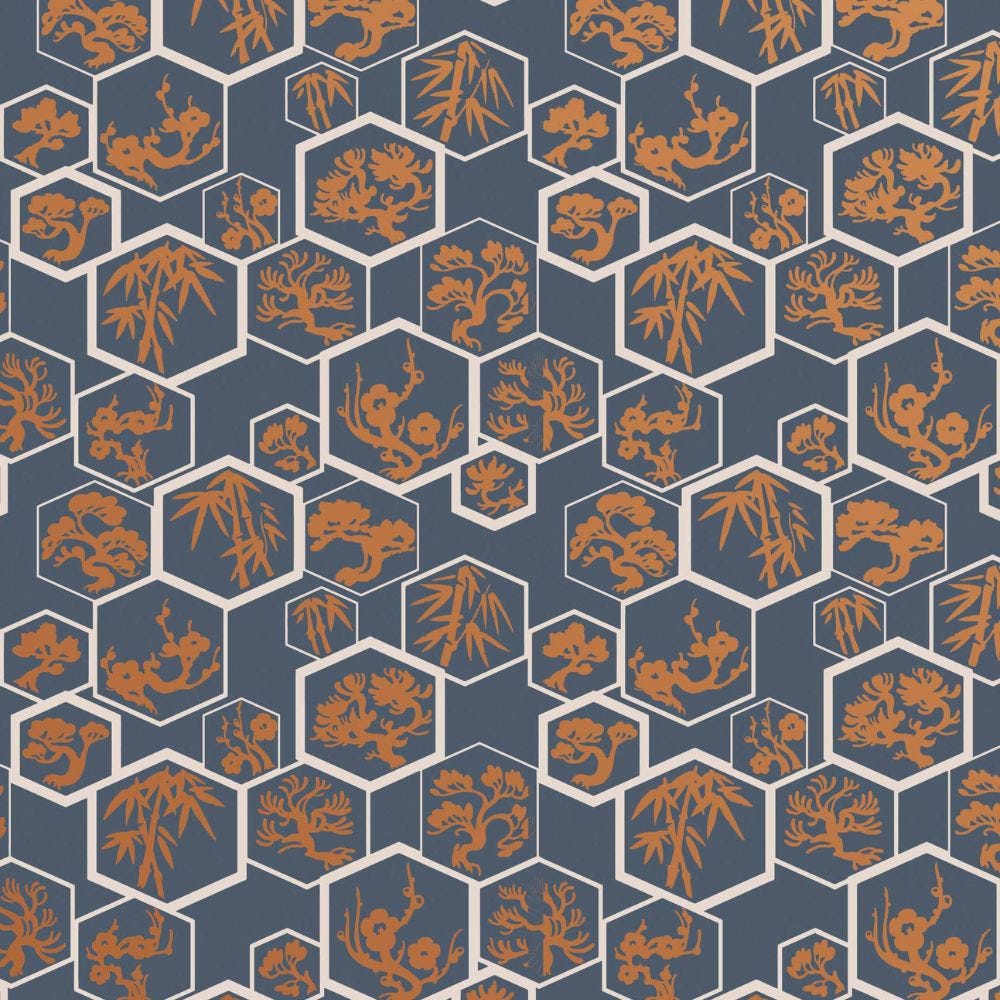 Shouchikubai 4504 Sample by Farrow & Ball - luxury paint & wallpaper