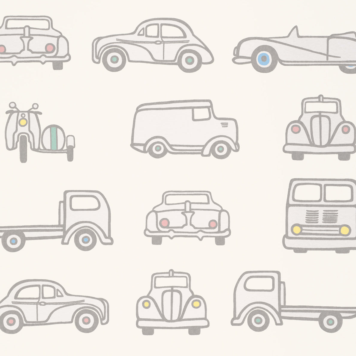 Road Trip - French Grey by Little Greene - luxury wallpaper