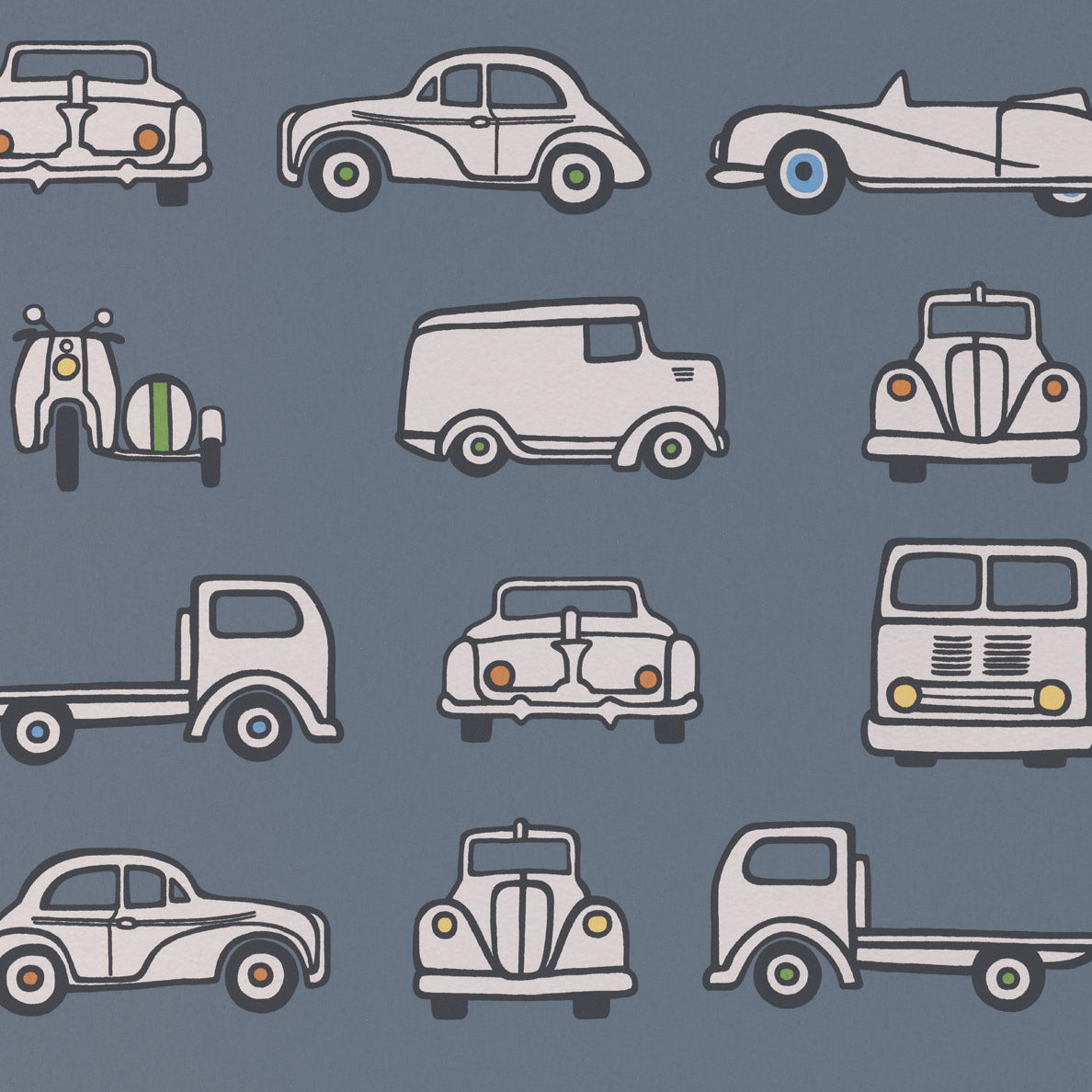 Road Trip - Juniper Ash by Little Greene - luxury wallpaper