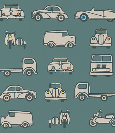 Road Trip - Pleat by Little Greene - luxury wallpaper