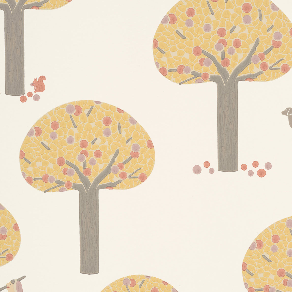 Rodney St. - Light Gold by Little Greene - luxury wallpaper