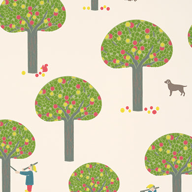 Rodney St. - Sage & Onions by Little Greene - luxury wallpaper