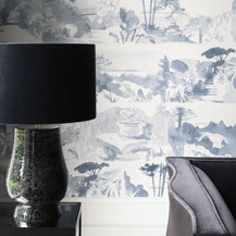 Abbey Gardens - Blue Blood by Paint & Paper Library - room set