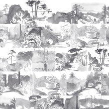 Abbey Gardens - Paris Rooftops by Paint & Paper Library - luxury wallpaper
