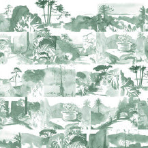 Abbey Gardens - Terrace by Paint & Paper Library - luxury wallpaper