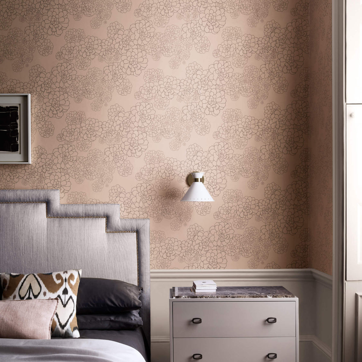 Aeonium - Temple by Paint & Paper Library - luxury wallpaper